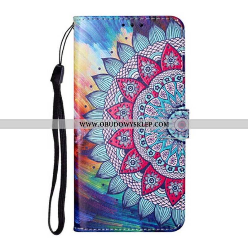 Etui Folio do Samsung Galaxy S21 5G Król Mandala