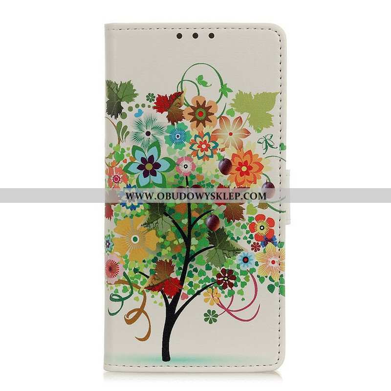 Etui Folio do Samsung Galaxy S21 5G Kwitnące Drzewo