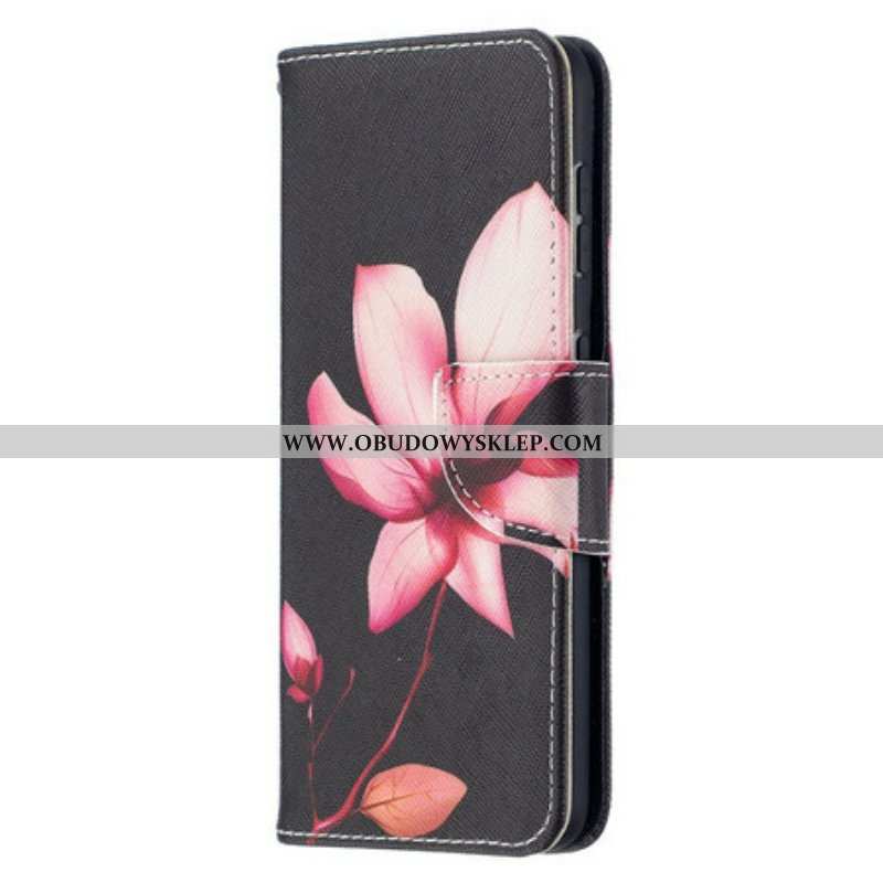 Etui Folio do Samsung Galaxy S21 5G Różowy Kwiat