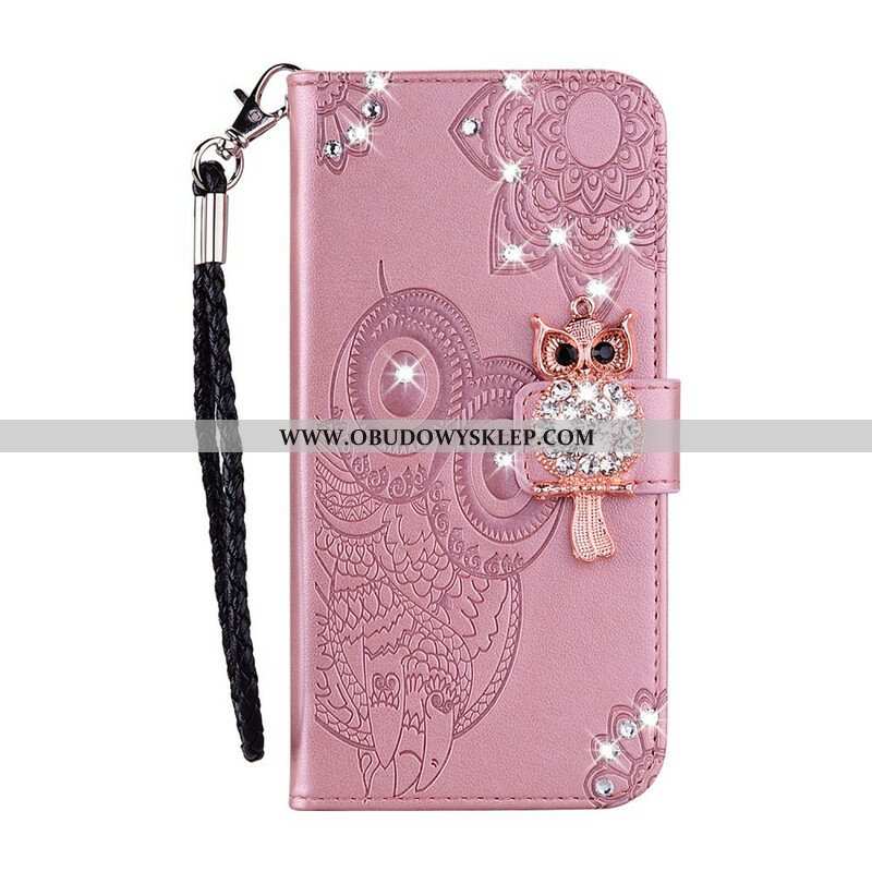 Etui Folio do Samsung Galaxy S21 5G Sowa Mandala I Urok