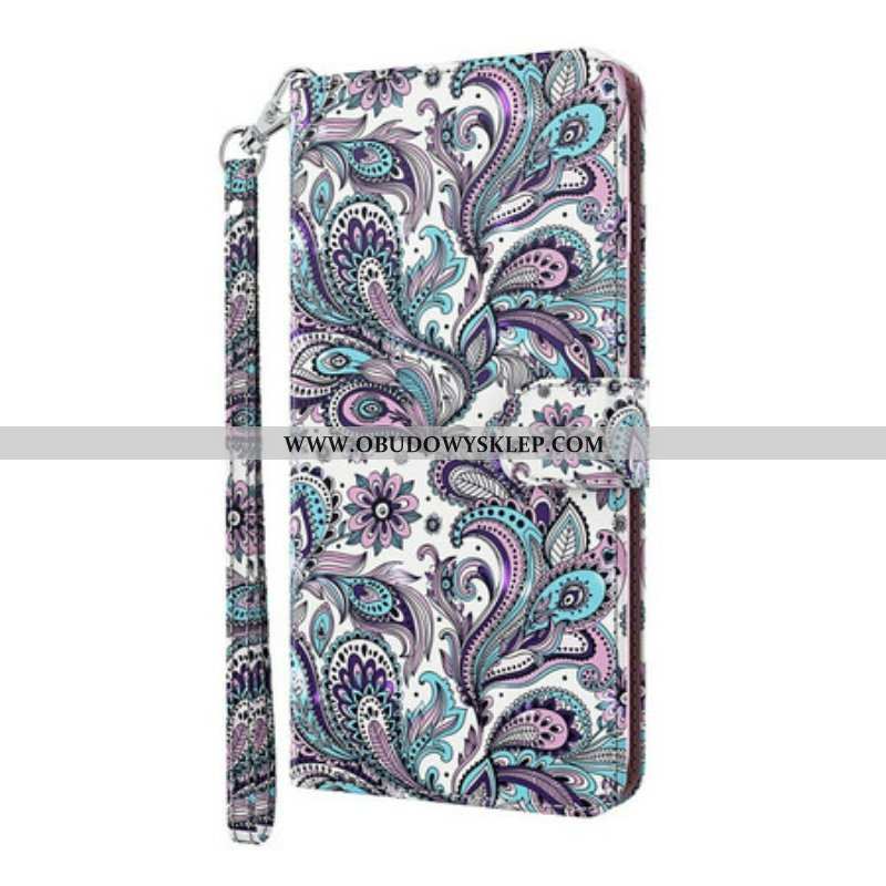 Etui Folio do Samsung Galaxy S21 5G Szykowna Koronka