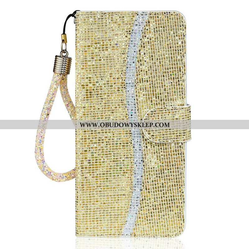 Etui Folio do Samsung Galaxy S21 FE Cekiny S Design