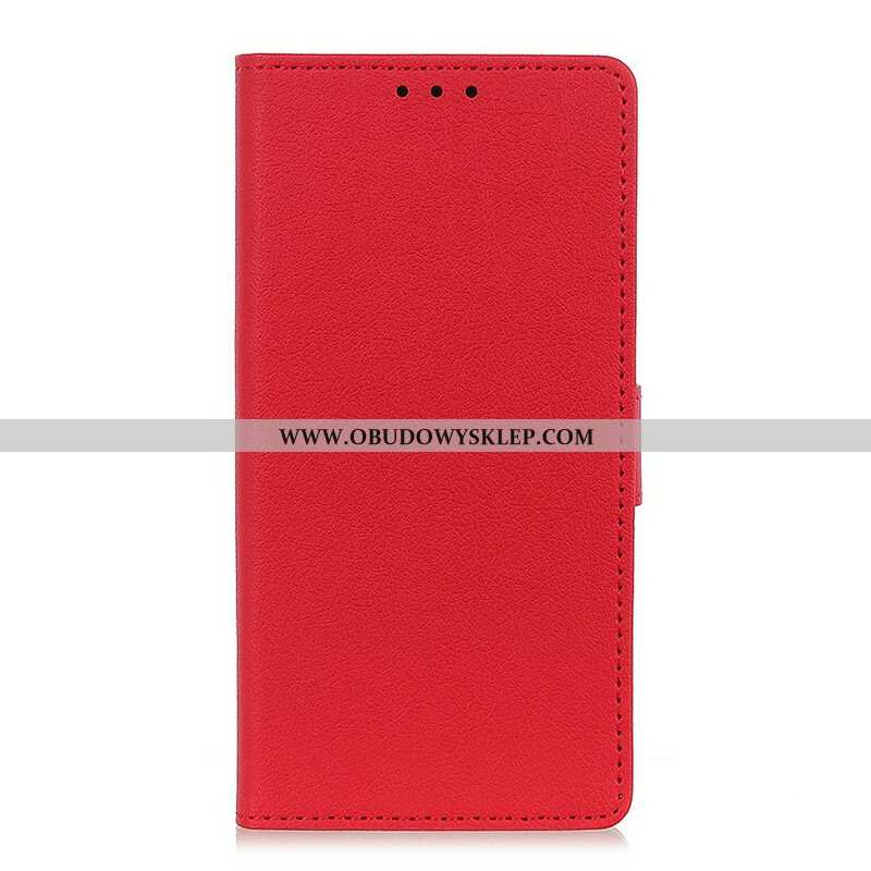 Etui Folio do Samsung Galaxy S21 FE Klasyczny Efekt Skóry