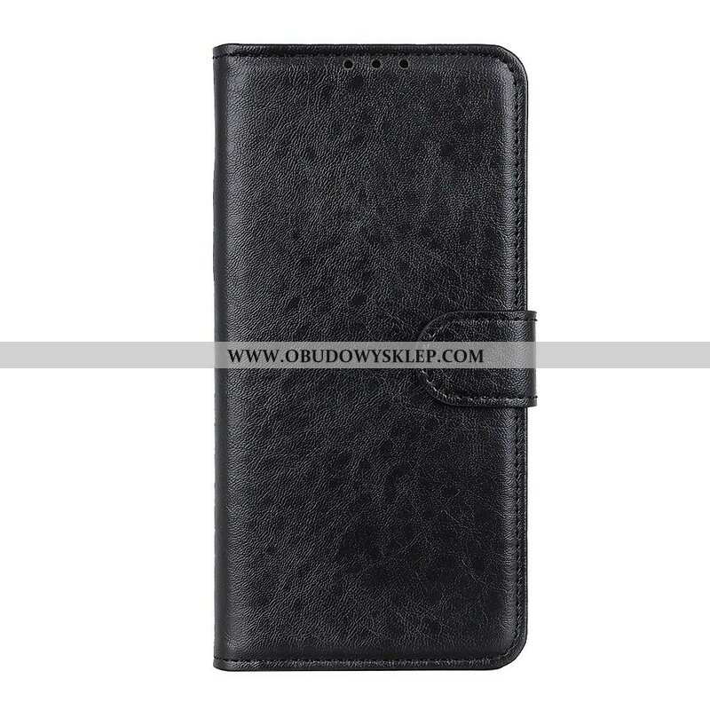 Etui Folio do Samsung Galaxy S21 FE Teksturowana Sztuczna Skóra