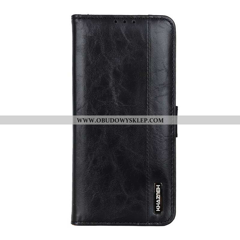 Etui Folio do Samsung Galaxy S21 Plus 5G Khazneh Elegancki Skórzany Styl