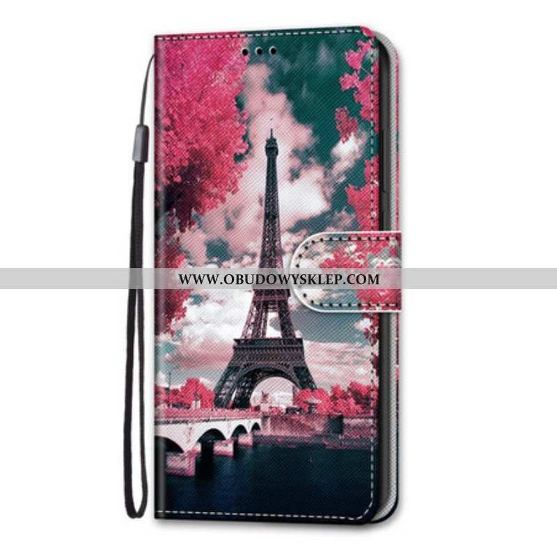 Etui Folio do Samsung Galaxy S21 Plus 5G Paryż W Rozkwicie