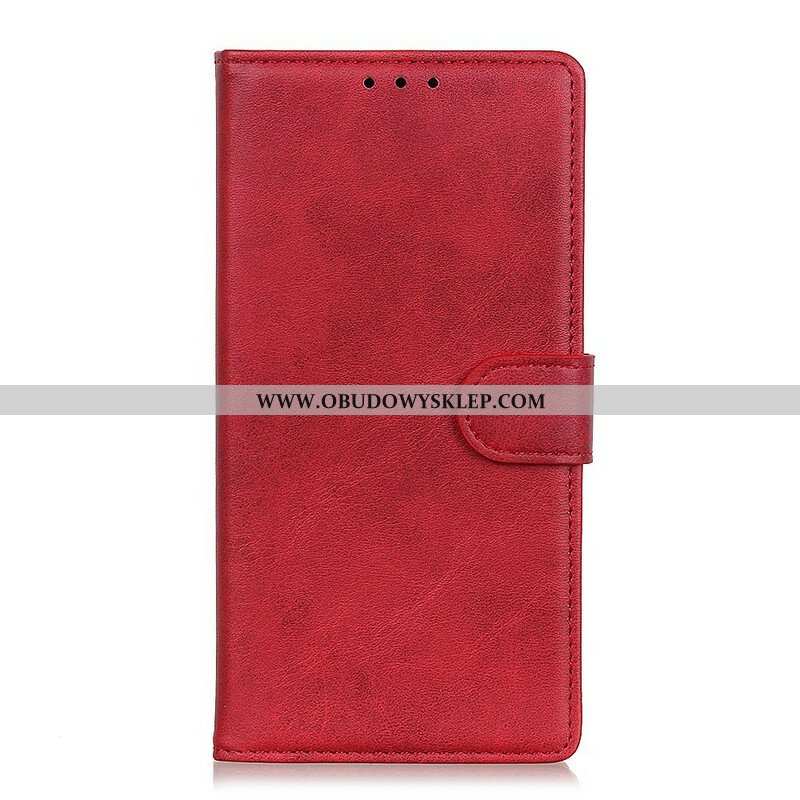 Etui Folio do Samsung Galaxy S21 Plus 5G Retro Matowy Efekt Skóry