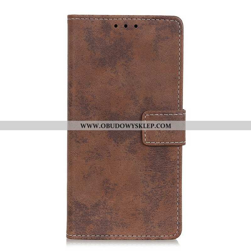 Etui Folio do Samsung Galaxy S21 Plus 5G Sztuczna Skóra W Stylu Vintage