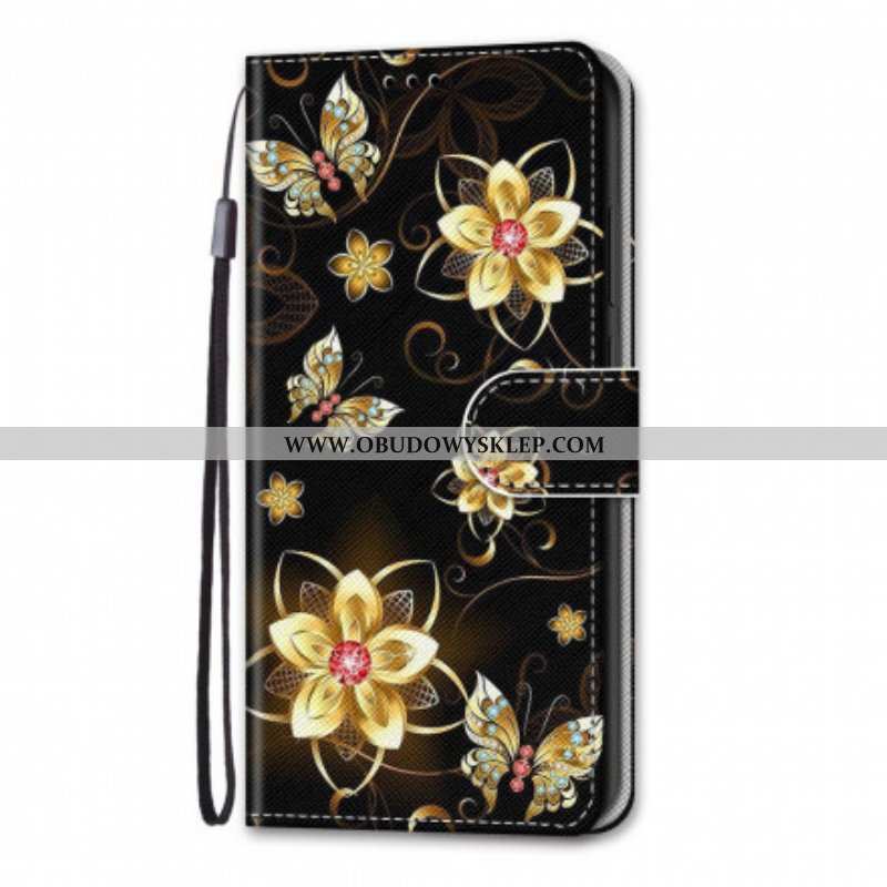 Etui Folio do Samsung Galaxy S21 Ultra 5G Magiczne Kwiaty