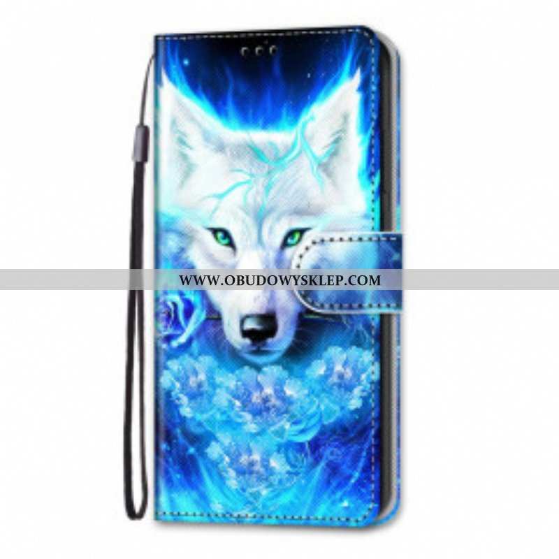 Etui Folio do Samsung Galaxy S21 Ultra 5G Magiczny Wilk