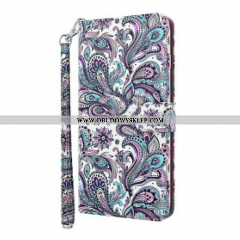 Etui Folio do Samsung Galaxy S21 Ultra 5G Szykowna Koronka