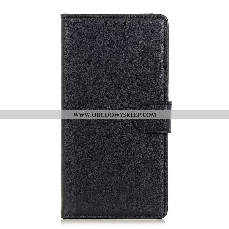 Etui Folio do Samsung Galaxy S21 Ultra 5G Tekstura Liczi