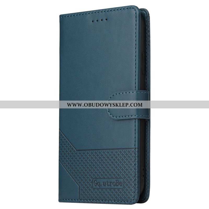 Etui Folio do Samsung Galaxy S22 5G Efekt Skóry Gq.utrobe