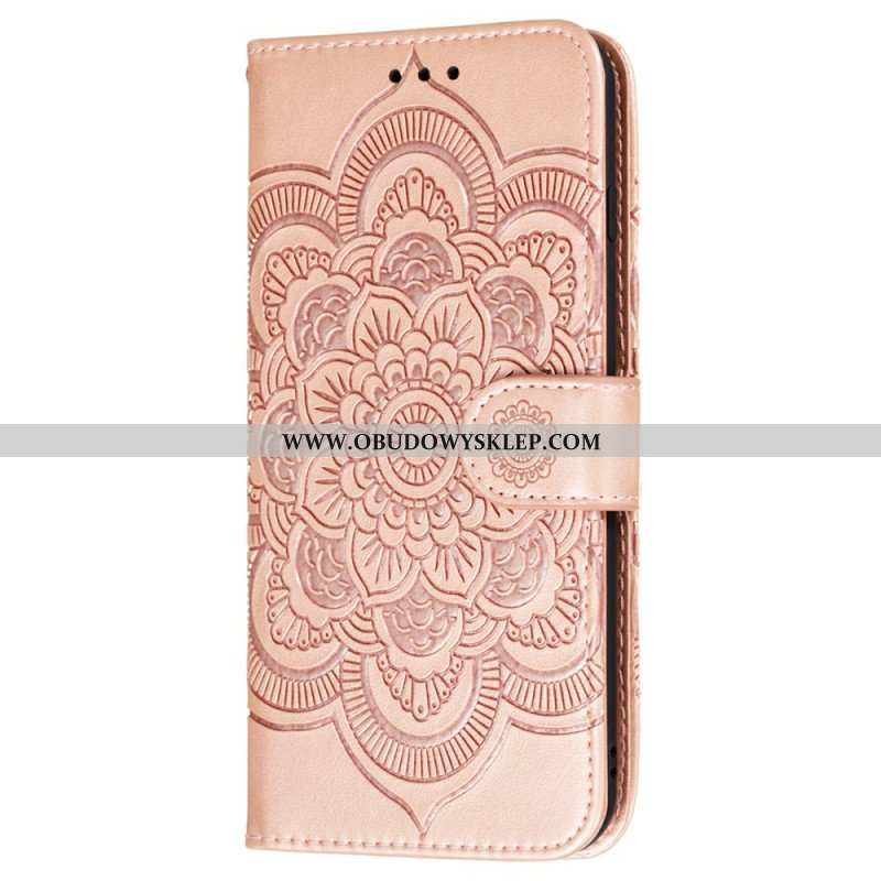 Etui Folio do Samsung Galaxy S22 5G Pełna Mandala