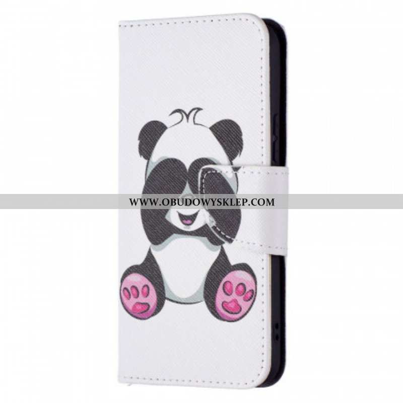 Etui Folio do Samsung Galaxy S22 5G Zabawa Pandami