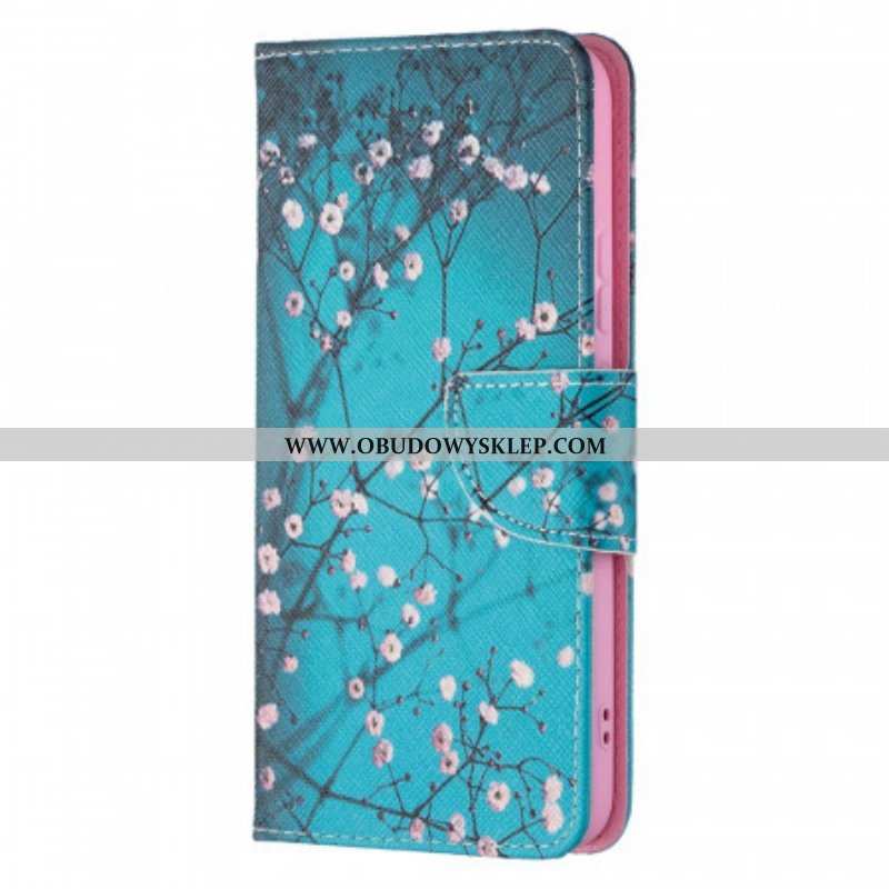 Etui Folio do Samsung Galaxy S22 Plus 5G Kwitnące Drzewo