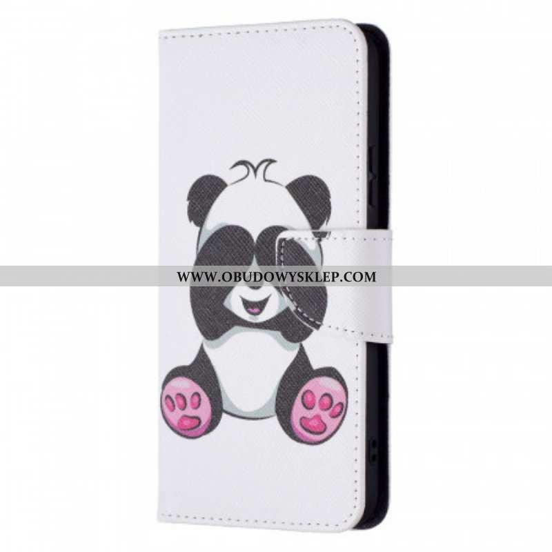 Etui Folio do Samsung Galaxy S22 Plus 5G Zabawa Pandami