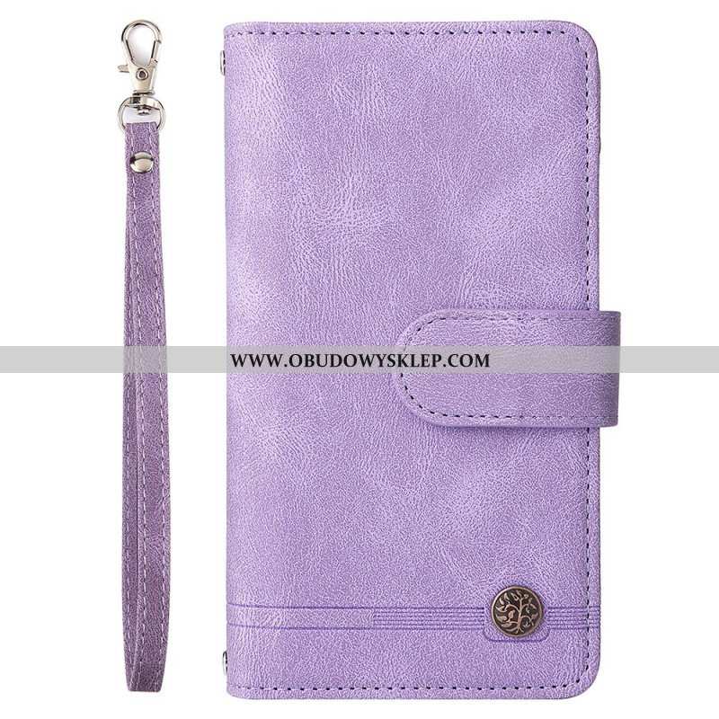 Etui Folio do Samsung Galaxy S22 Ultra 5G Wielofunkcyjny Z Etui