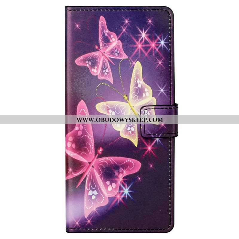 Etui Folio do Samsung Galaxy S23 5G Piękne Motyle