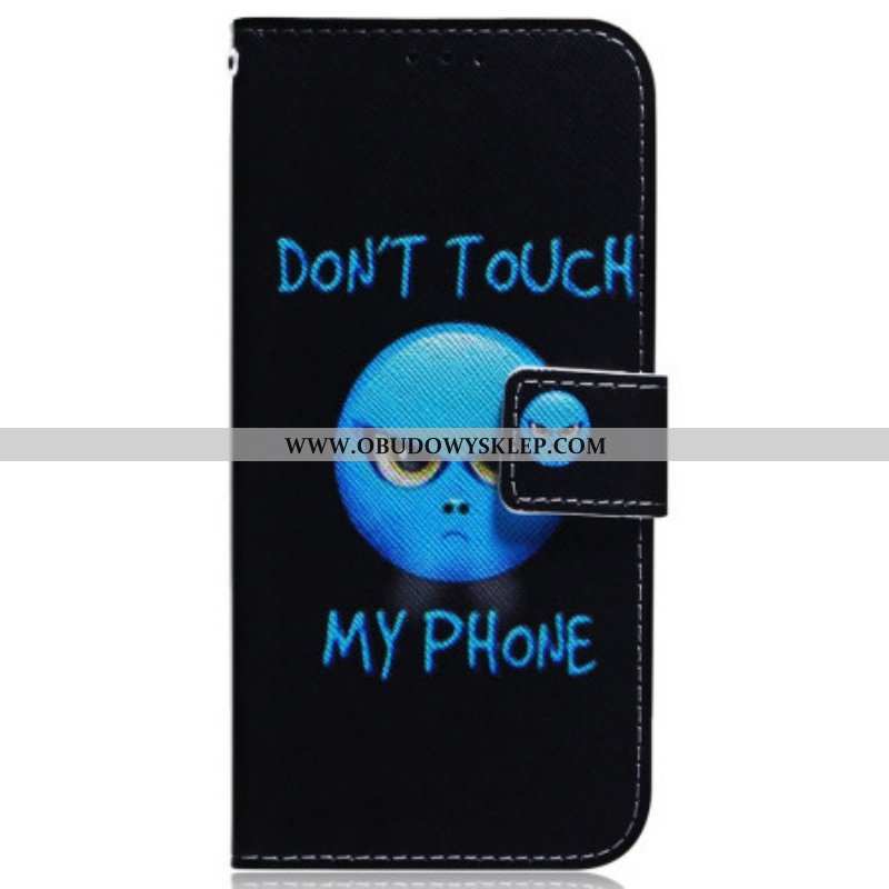 Etui Folio do Samsung Galaxy S23 5G Telefon Z Emotikonami