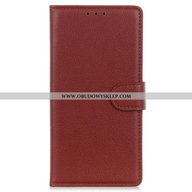 Etui Folio do Samsung Galaxy S23 5G Tradycyjna Sztuczna Skóra