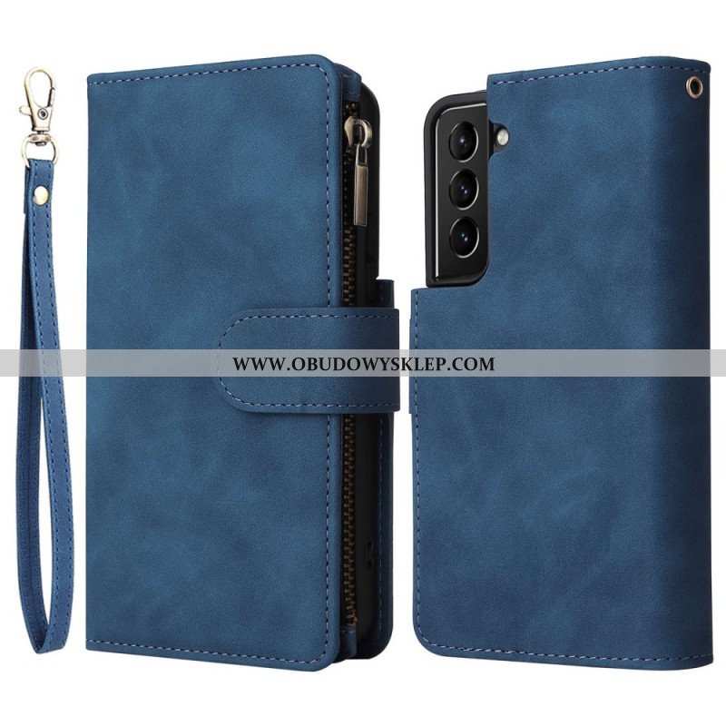 Etui Folio do Samsung Galaxy S23 5G Z Etui Na Zamek Błyskawiczny