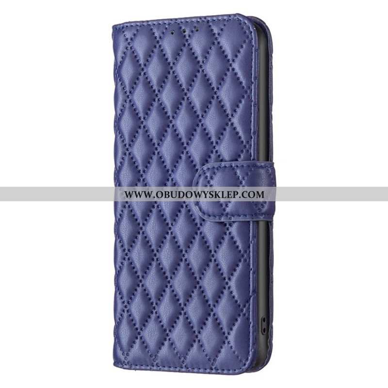 Etui Folio do Samsung Galaxy S23 Plus 5G Pikowany Binfen Kolor