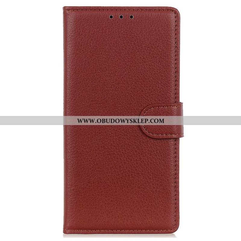 Etui Folio do Samsung Galaxy S23 Plus 5G Tradycyjna Sztuczna Skóra