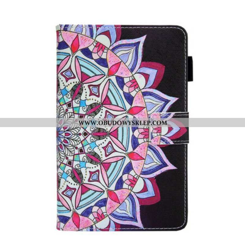 Etui Folio do Samsung Galaxy Tab A7 Lite Graficzna Mandala