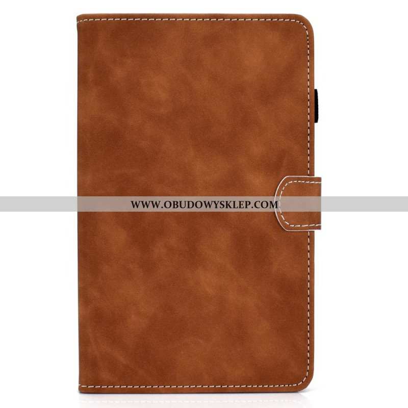 Etui Folio do Samsung Galaxy Tab A8 (2021) Efekt Skóry W Stylu Vintage