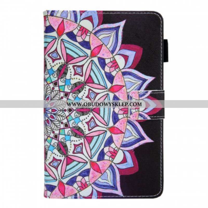 Etui Folio do Samsung Galaxy Tab A8 (2021) Graficzna Mandala