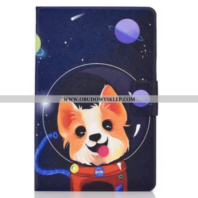 Etui Folio do Samsung Galaxy Tab S8 / Tab S7 Kosmiczny Pies