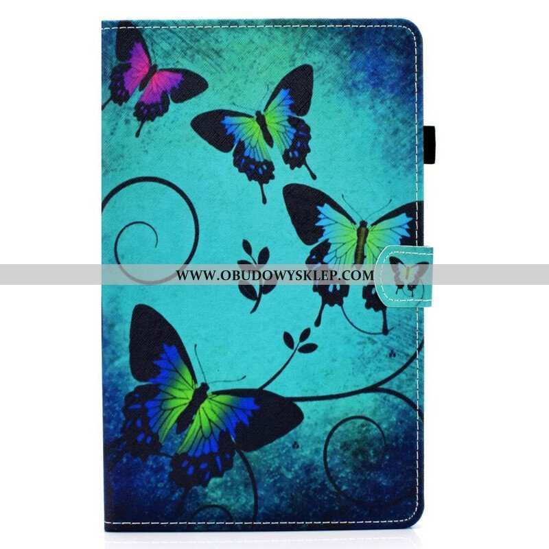 Etui Folio do Samsung Galaxy Tab S8 / Tab S7 Wyjątkowe Motyle