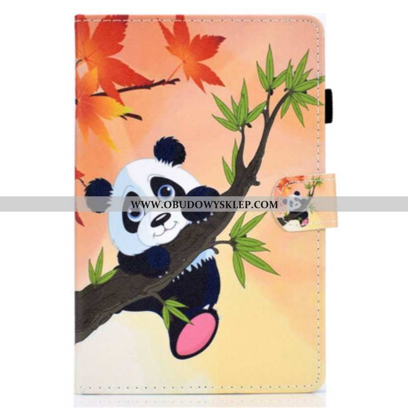 Etui Folio do Samsung Galaxy Tab S8 / Tab S7 Śliczna Panda