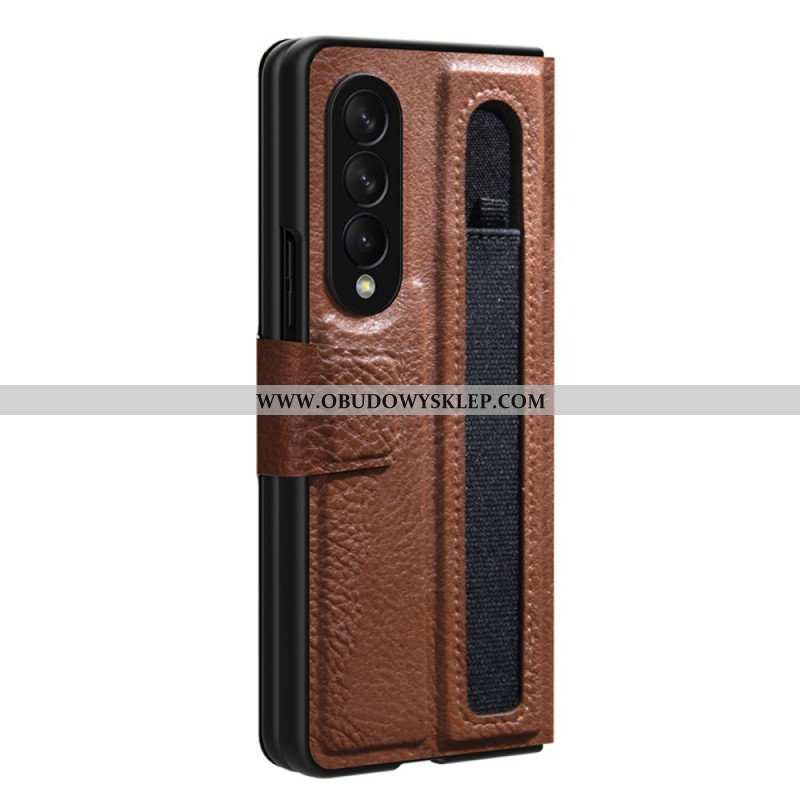 Etui Folio do Samsung Galaxy Z Fold 3 5G Sztuczna Skóra Nillkin