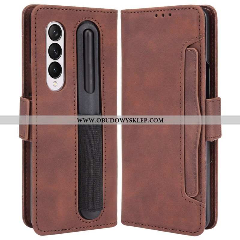 Etui Folio do Samsung Galaxy Z Fold 4 Szpieguj Z Pen Storage