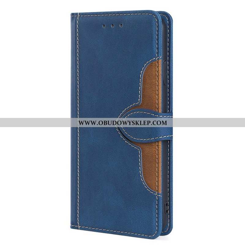 Etui Folio do Sony Xperia 1 IV Dwukolorowy Kwiatowy