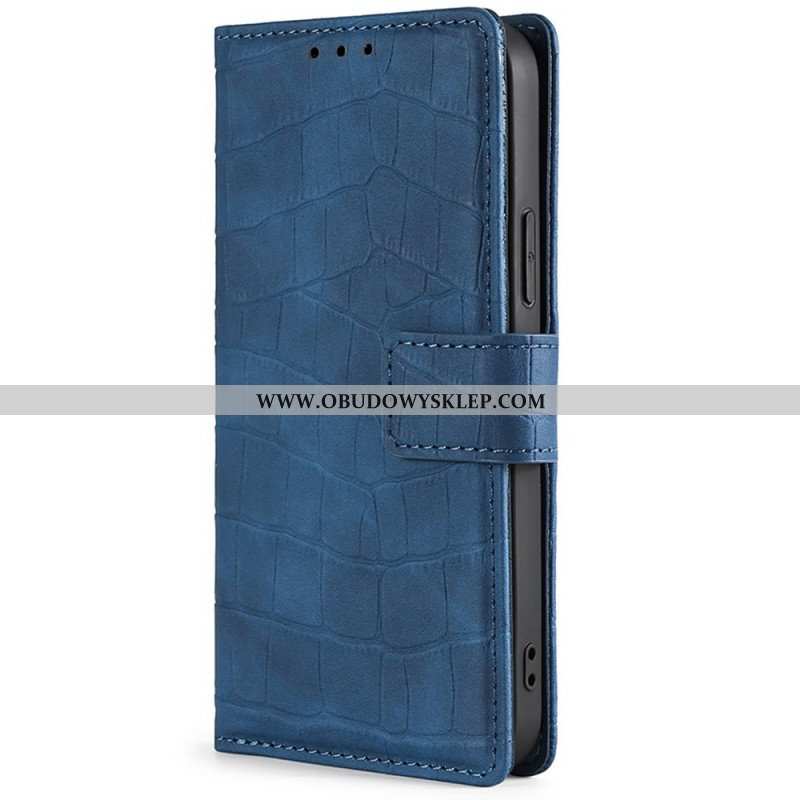 Etui Folio do Sony Xperia 1 IV Styl Krokodyla