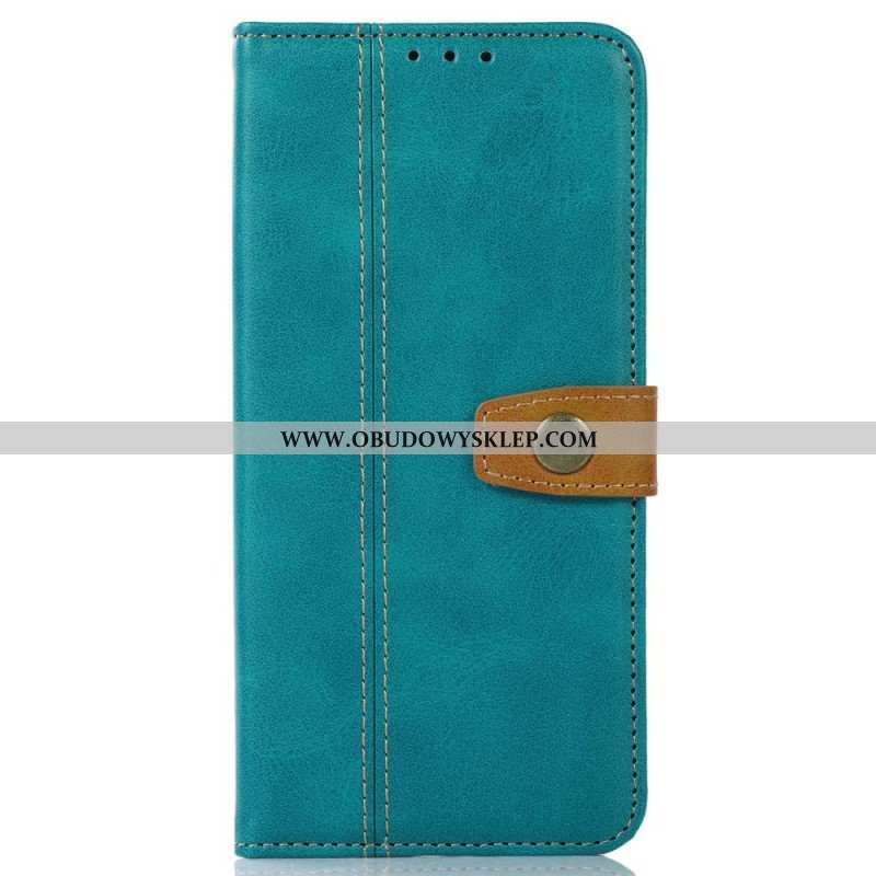 Etui Folio do Sony Xperia 1 IV Taśma Tapicerska