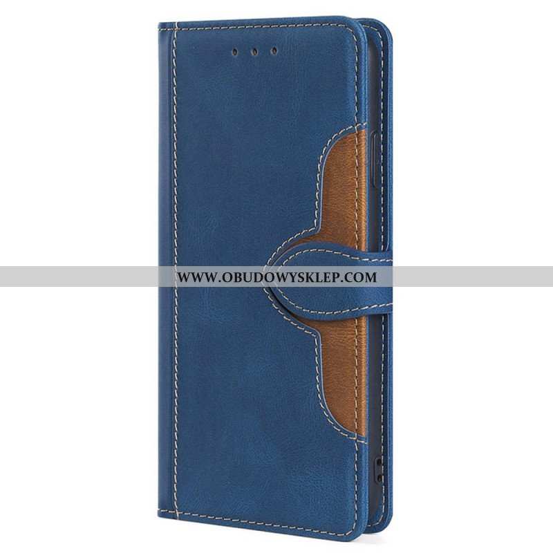 Etui Folio do Sony Xperia 5 IV Dwukolorowy Kwiatowy