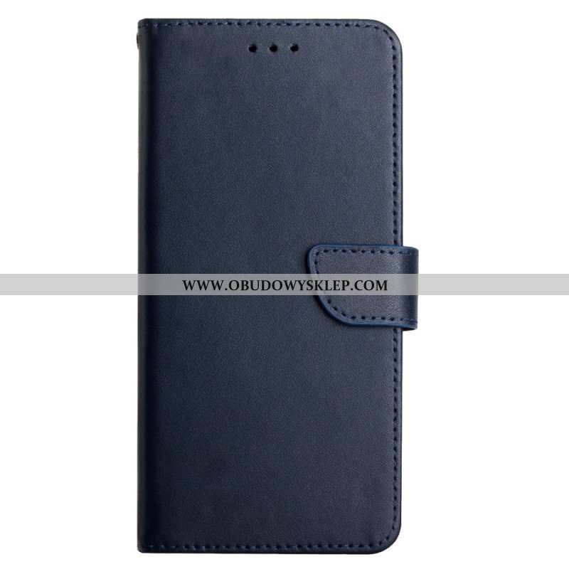 Etui Folio do Sony Xperia 5 IV Oryginalna Teksturowana Skóra Nappa