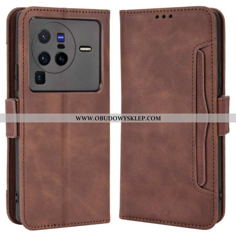 Etui Folio do Vivo X80 Pro Multi-karty