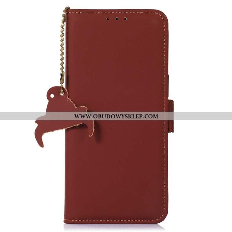 Etui Folio do Xiaomi 13 Lite Etui Ochronne Ochrona Rfid Z Prawdziwej Skóry