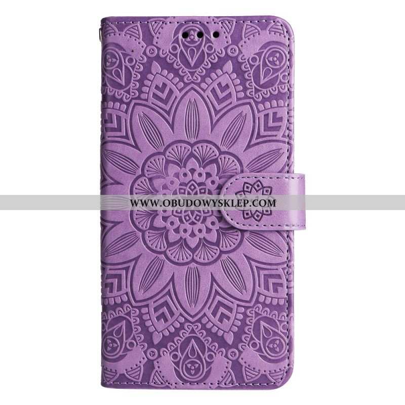 Etui Folio do Xiaomi 13 Mandala Sun Ze Smyczą