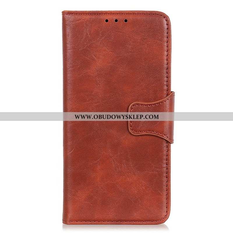 Etui Folio do Xiaomi 13 Pro Dwustronne Zapięcie Ze Skóry Dwoinowej