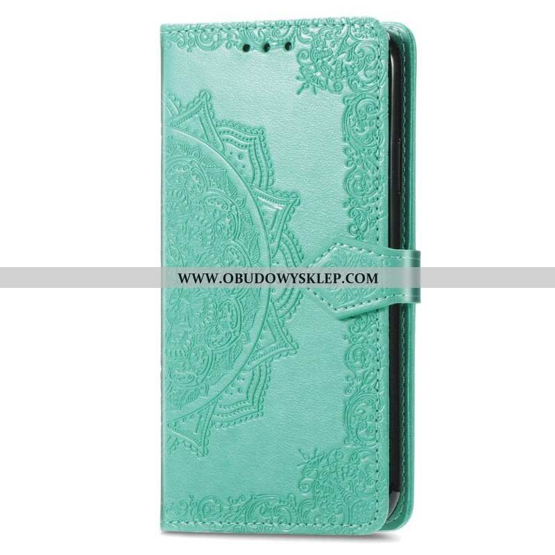 Etui Folio do Xiaomi Redmi A1 Mandala Sun Ze Smyczą