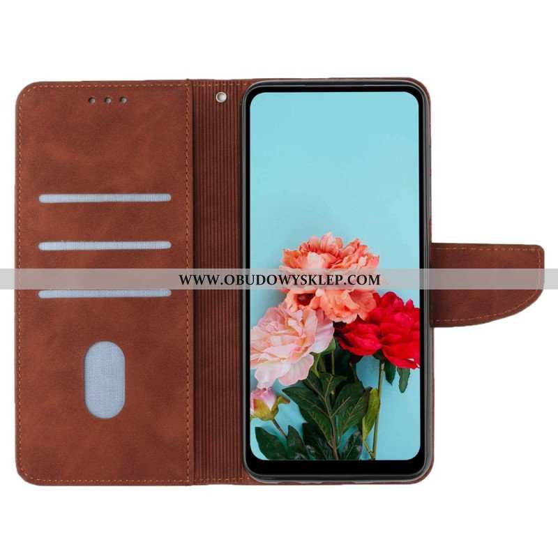 Etui Folio do Xiaomi Redmi A1 Smycz W Jednolitym Kolorze