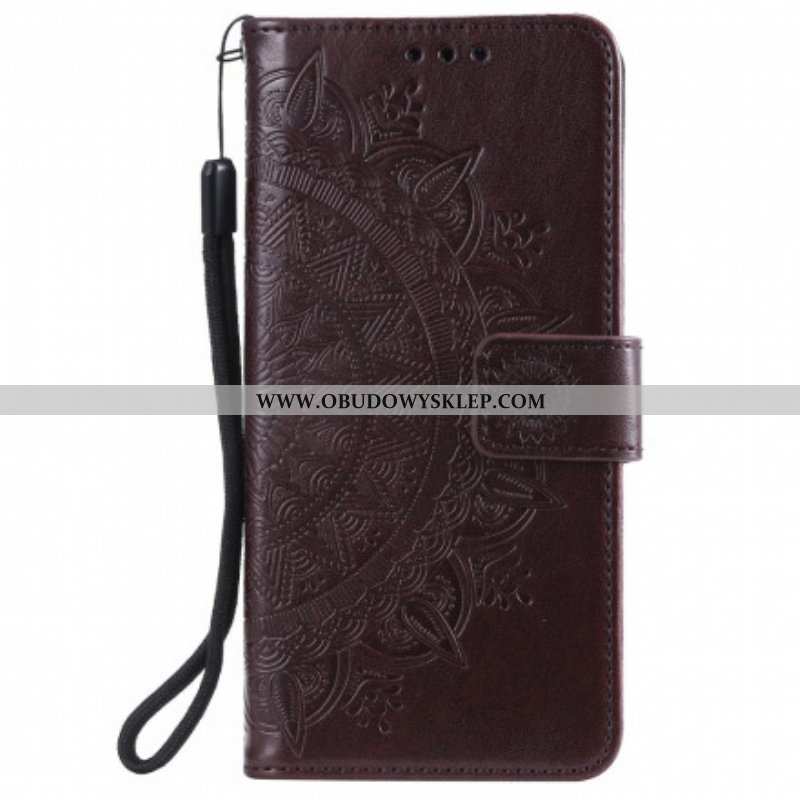 Etui Folio do Xiaomi Redmi Note 10 / 10S Mandala Słońca