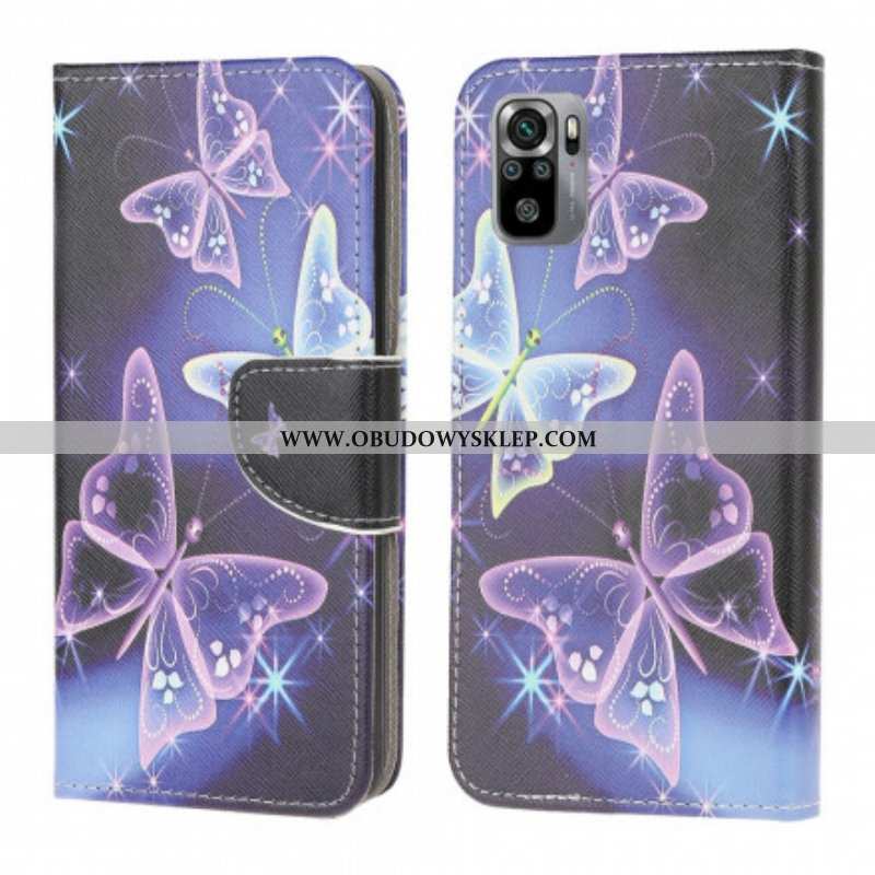 Etui Folio do Xiaomi Redmi Note 10 / 10S Motyle