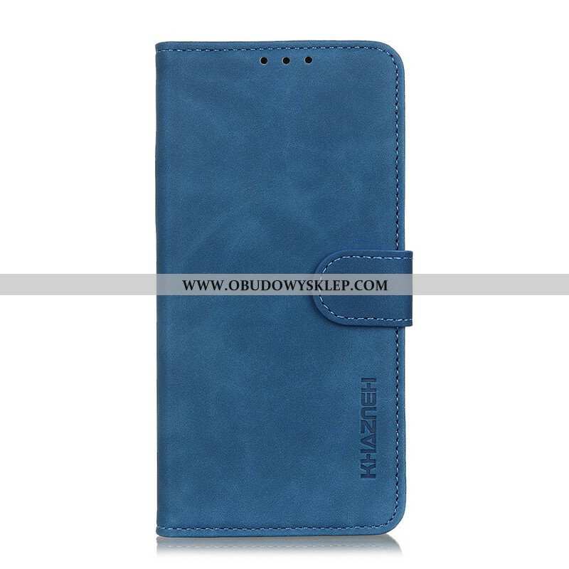 Etui Folio do Xiaomi Redmi Note 10 5G Efekt Skóry Khazneh